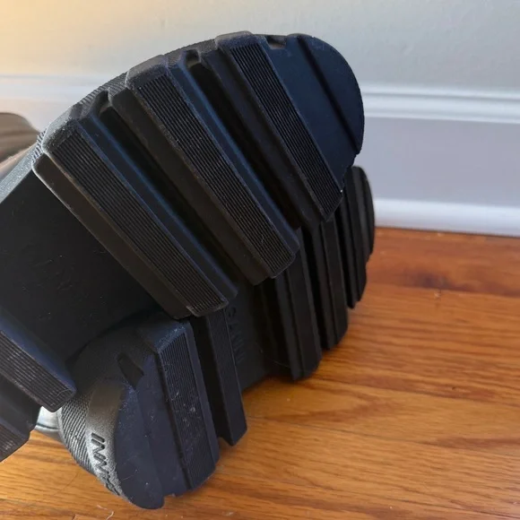 Ganni Black Combat Boots - Picture 6 of 7